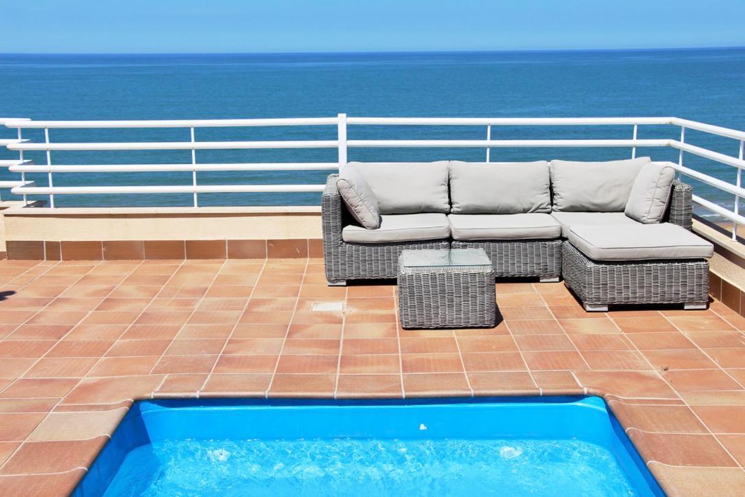 Atico Frontal Al Mar Con Piscina Privada By Homeprive Denia Eksteriør bilde