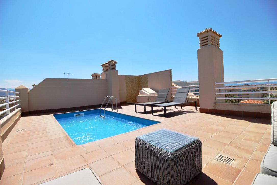 Atico Frontal Al Mar Con Piscina Privada By Homeprive Denia Eksteriør bilde