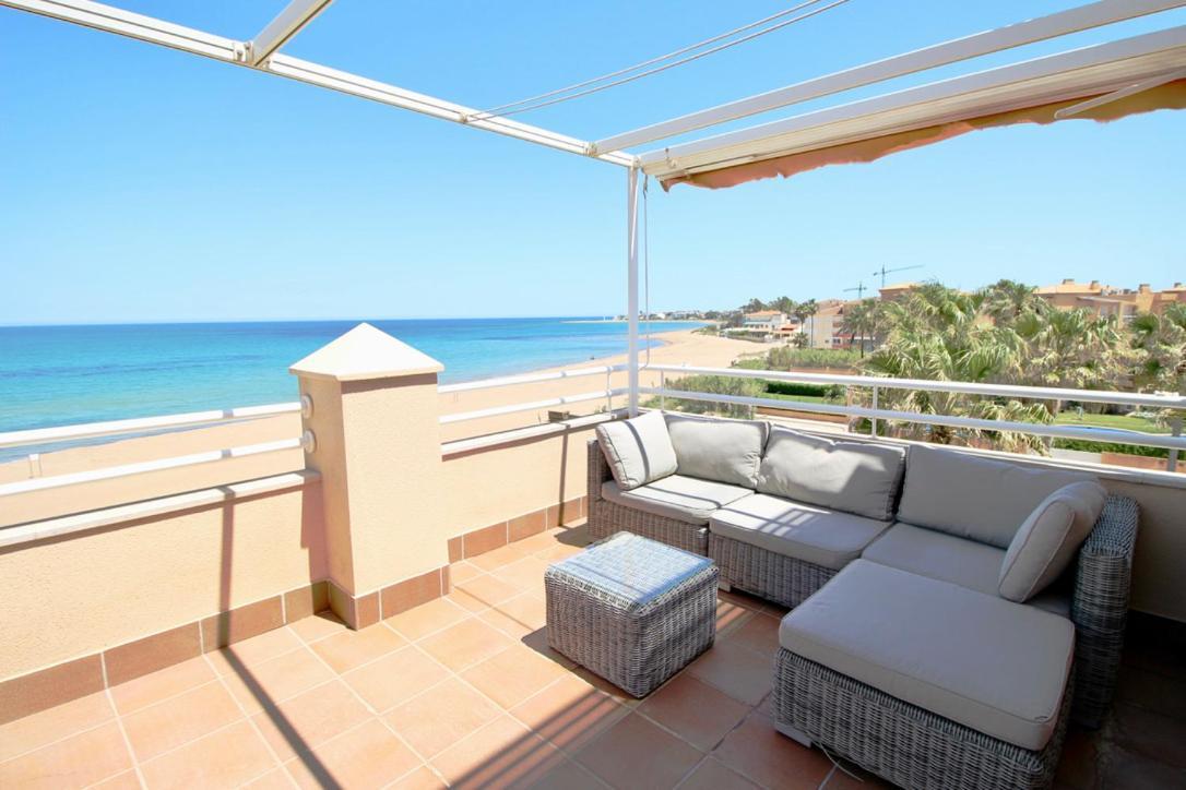 Atico Frontal Al Mar Con Piscina Privada By Homeprive Denia Eksteriør bilde