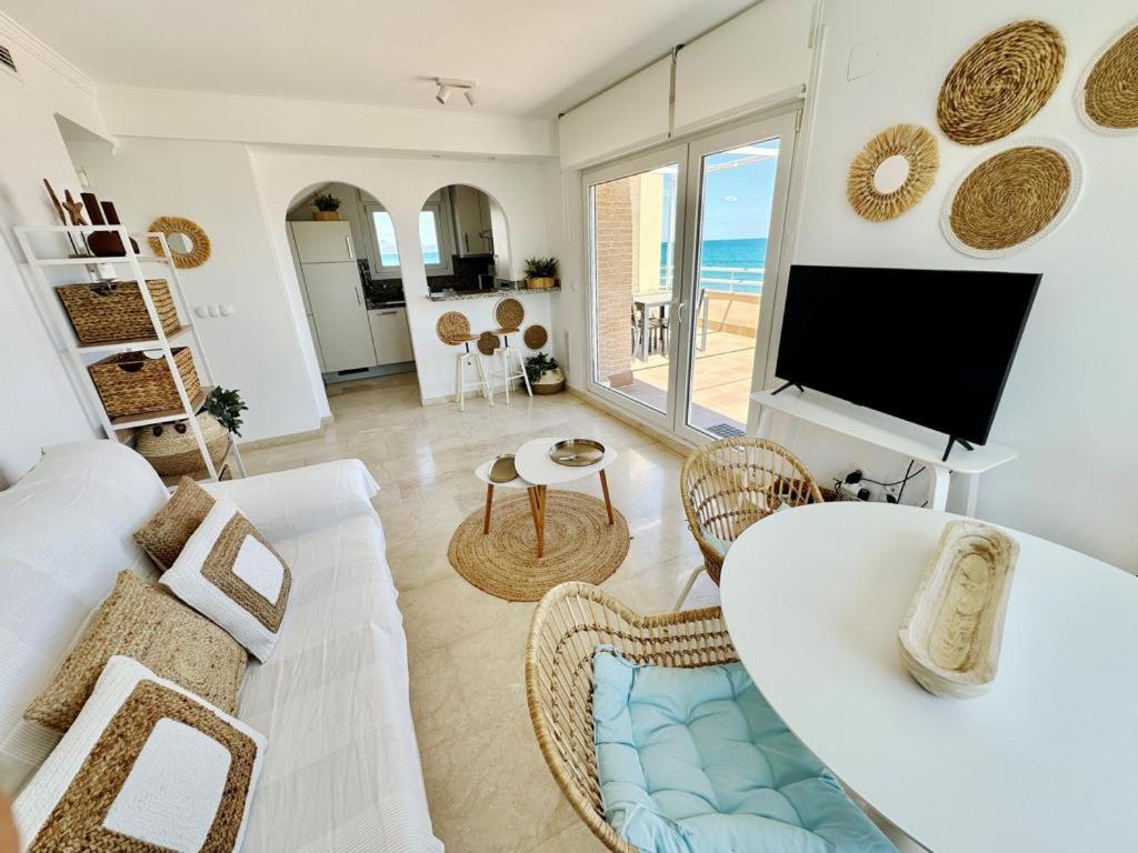 Atico Frontal Al Mar Con Piscina Privada By Homeprive Denia Eksteriør bilde