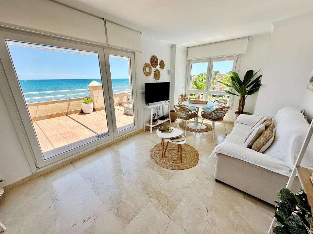 Atico Frontal Al Mar Con Piscina Privada By Homeprive Denia Eksteriør bilde